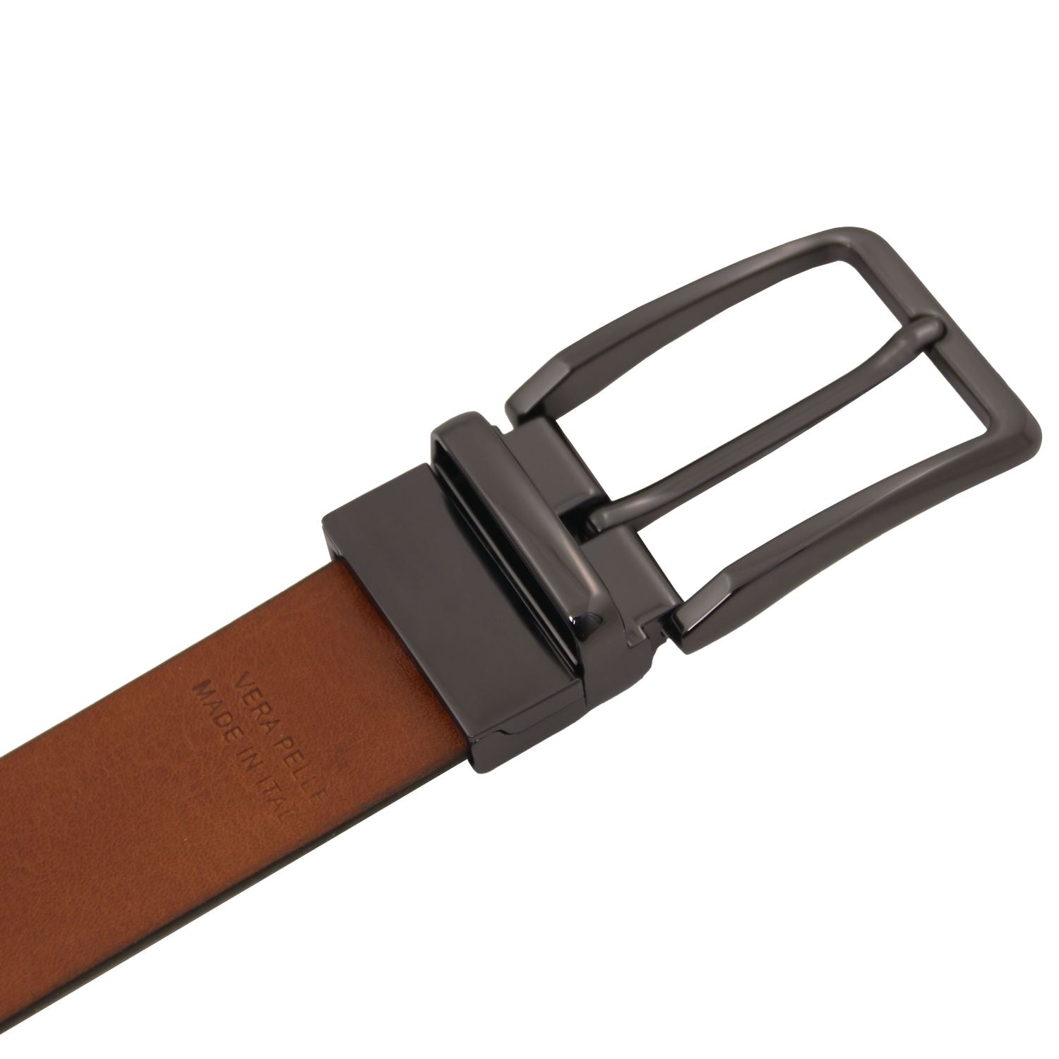 Tuscany Leather Elegant Läderbälte #Färg_Mörkblå