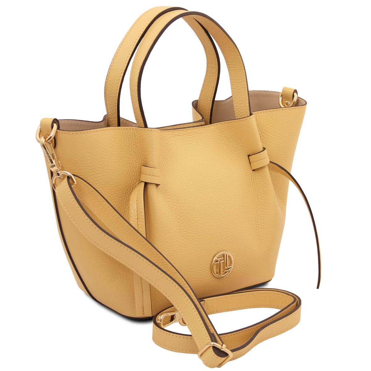 Tuscany Leather Legame S Handväska #Färg_Pastellgul