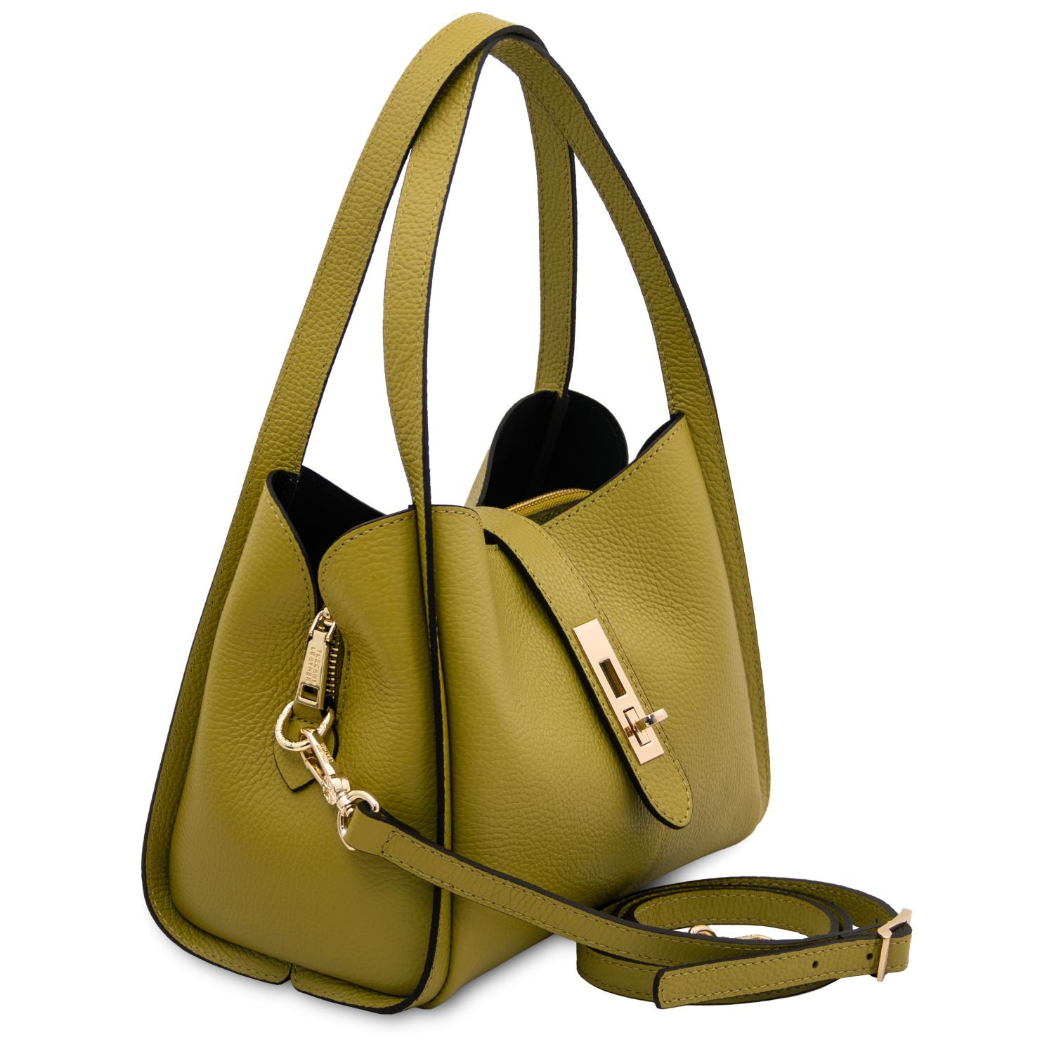 Tuscany Leather Soave Handväska #Färg_Svart