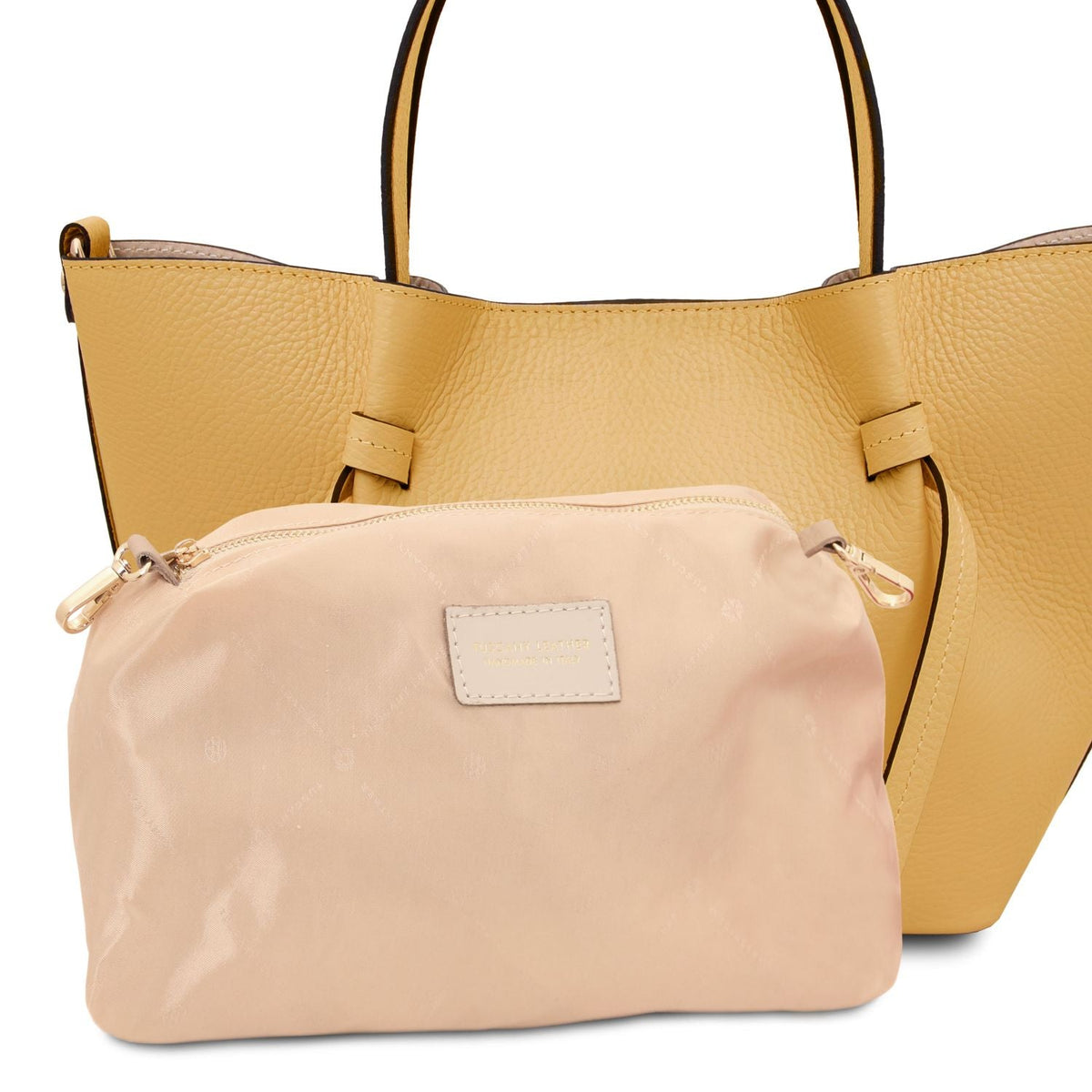 Tuscany Leather Legame S Handväska #Färg_Pastellgul
