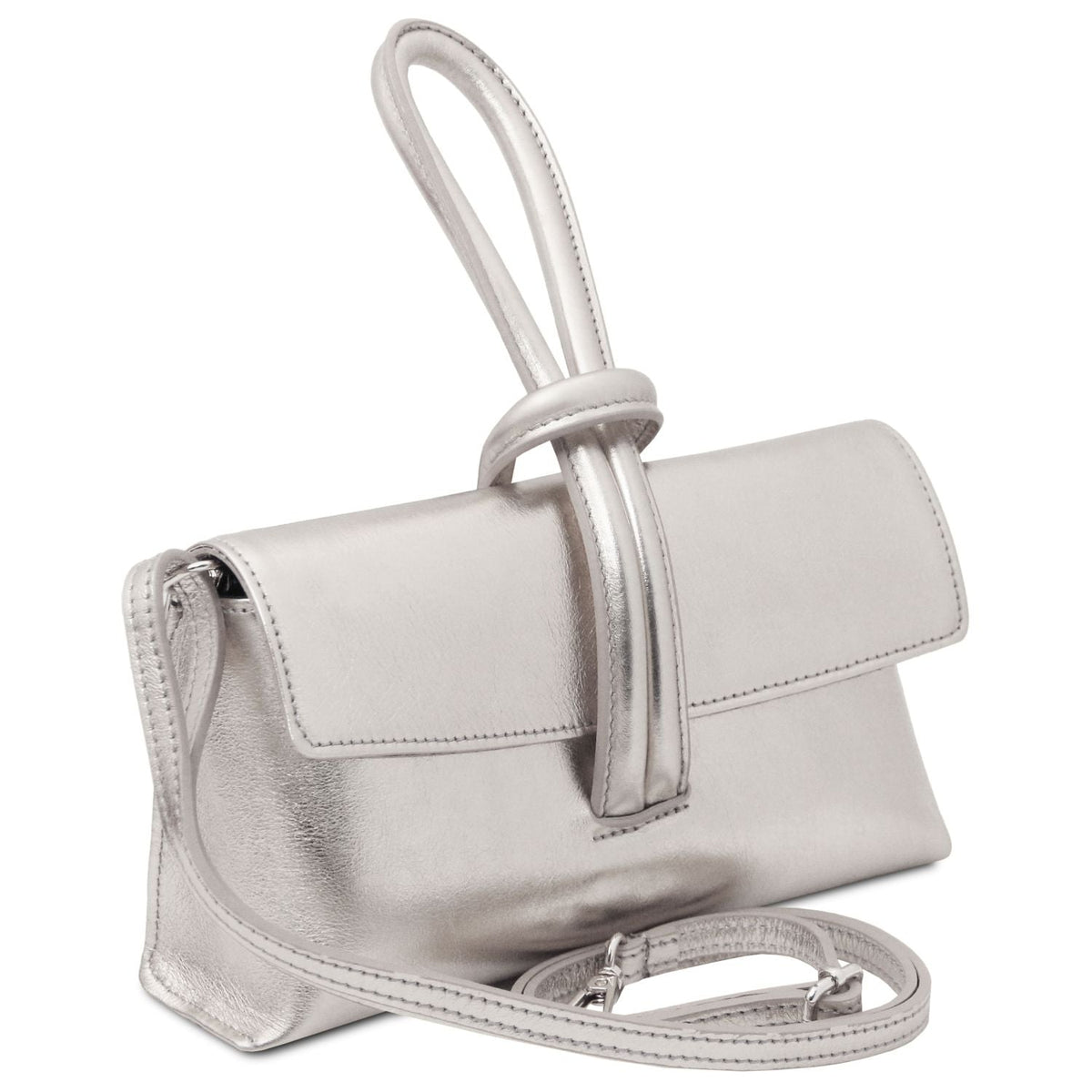 Tuscany Leather TL Bag Clutchväska #Färg_Silver