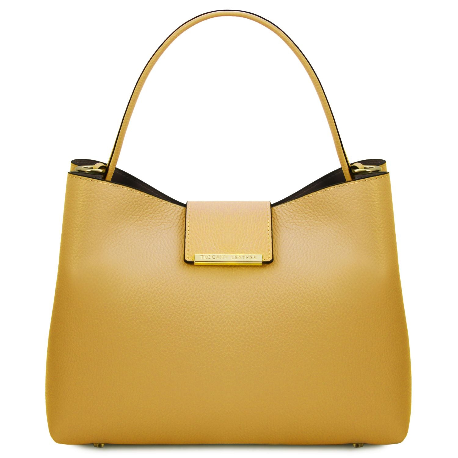 Tuscany Leather Clio Handväska #Färg_Pastellgul