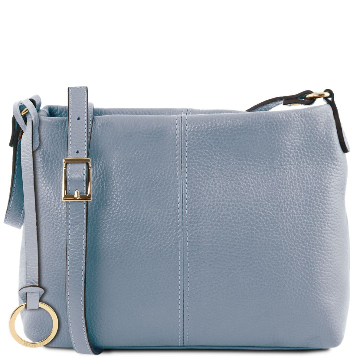 Tuscany Leather TL Bag Axelremsväska #Färg_Ljusblå