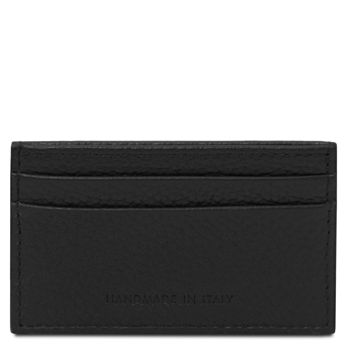 Tuscany Leather Classic Korthållare #Färg_Svart
