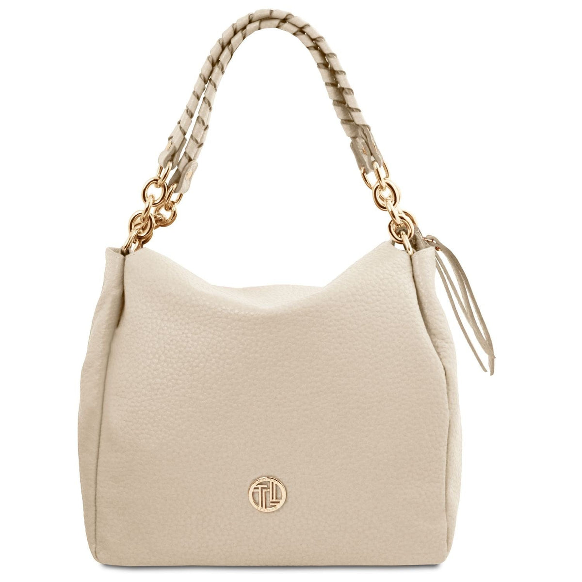 Tuscany Leather Amy Shoppingväska #Färg_Beige