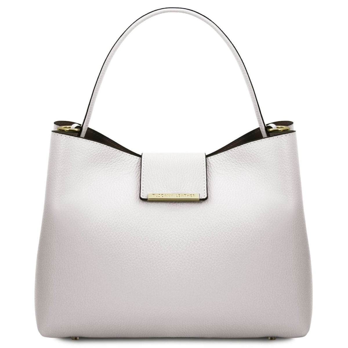Tuscany Leather Clio Handväska #Färg_Vit