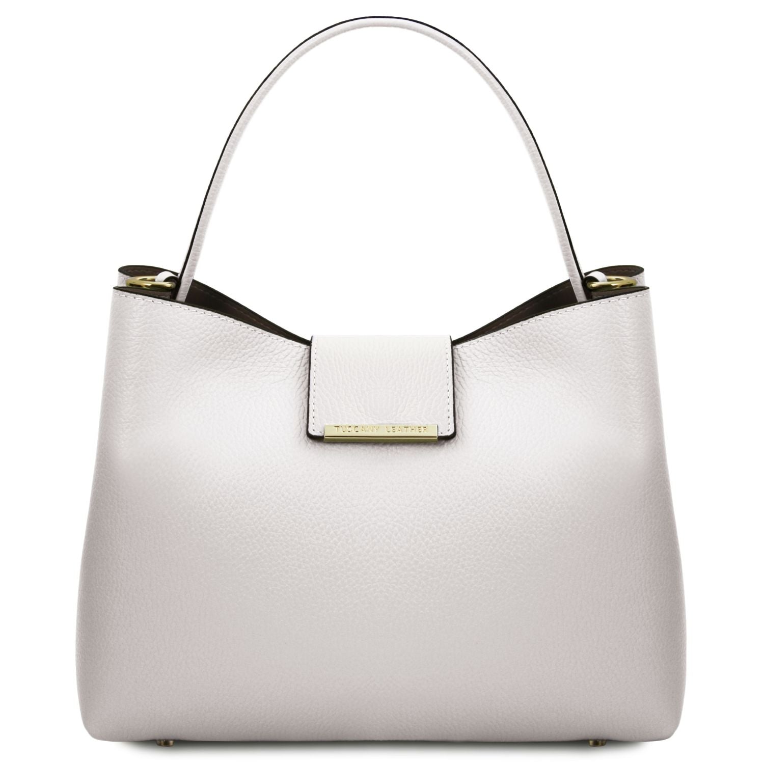 Tuscany Leather Clio Handväska #Färg_Vit