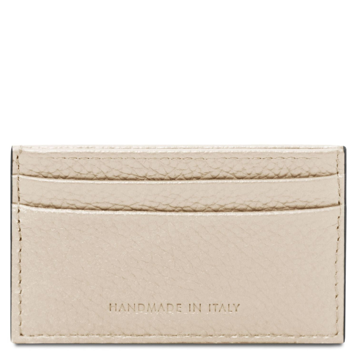 Tuscany Leather Classic Korthållare #Färg_Beige