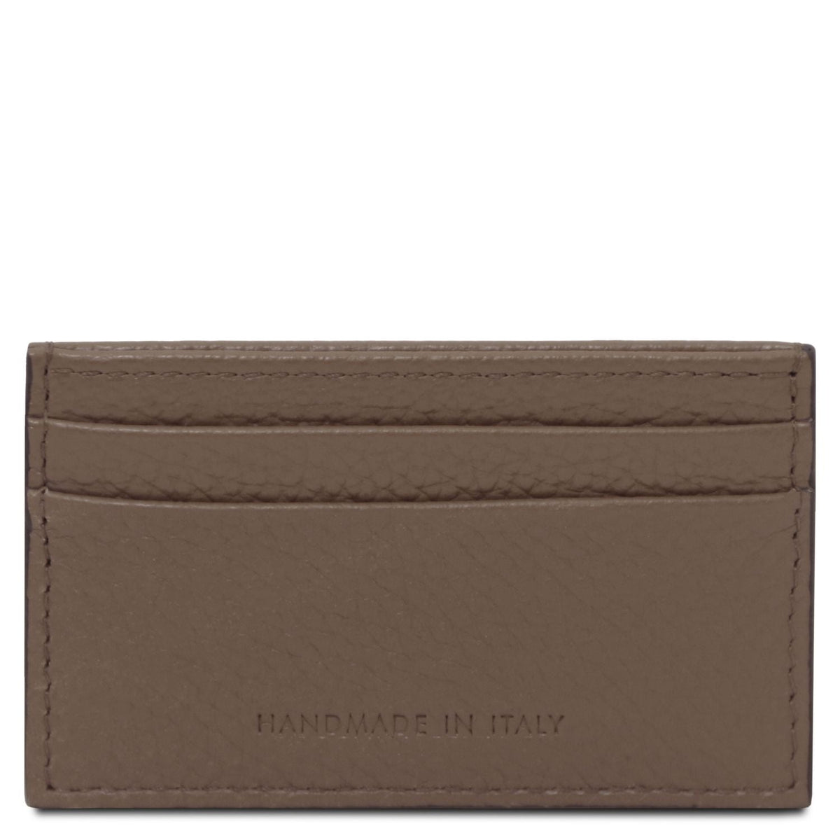 Tuscany Leather Classic Korthållare #Färg_Mörk Taupe