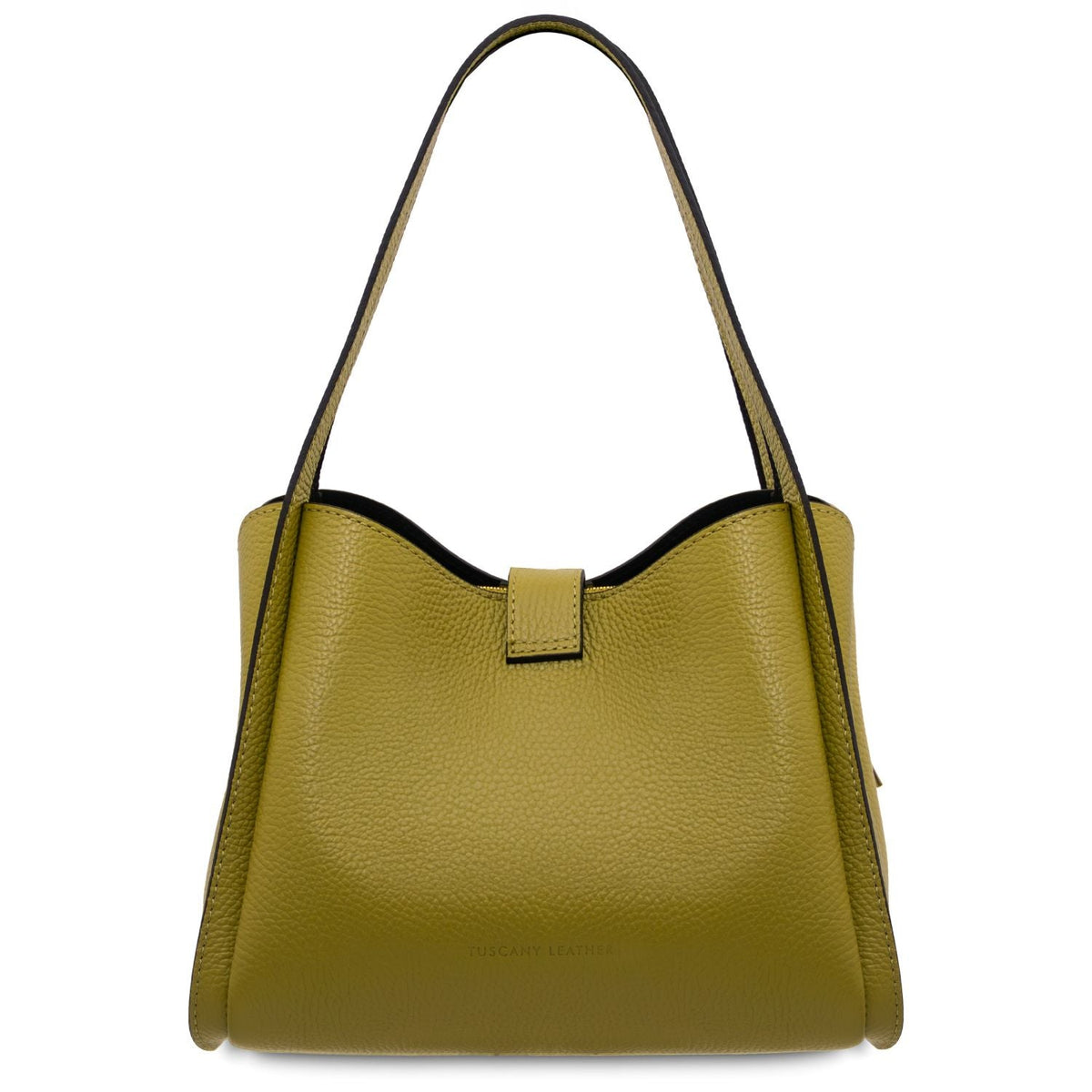Tuscany Leather Soave Handväska #Färg_Svart