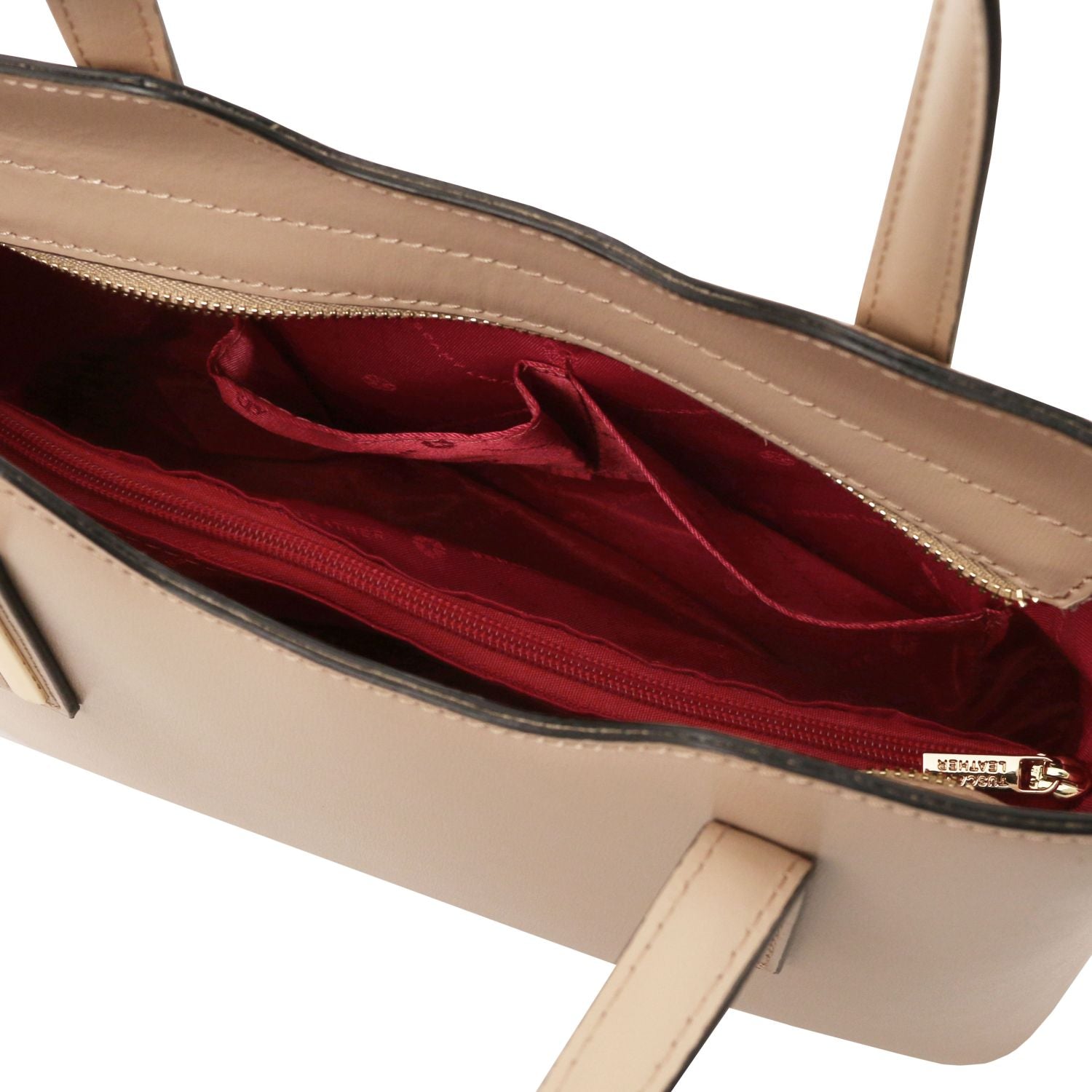 Tuscany Leather Olimpia Handväska #Färg_Taupe