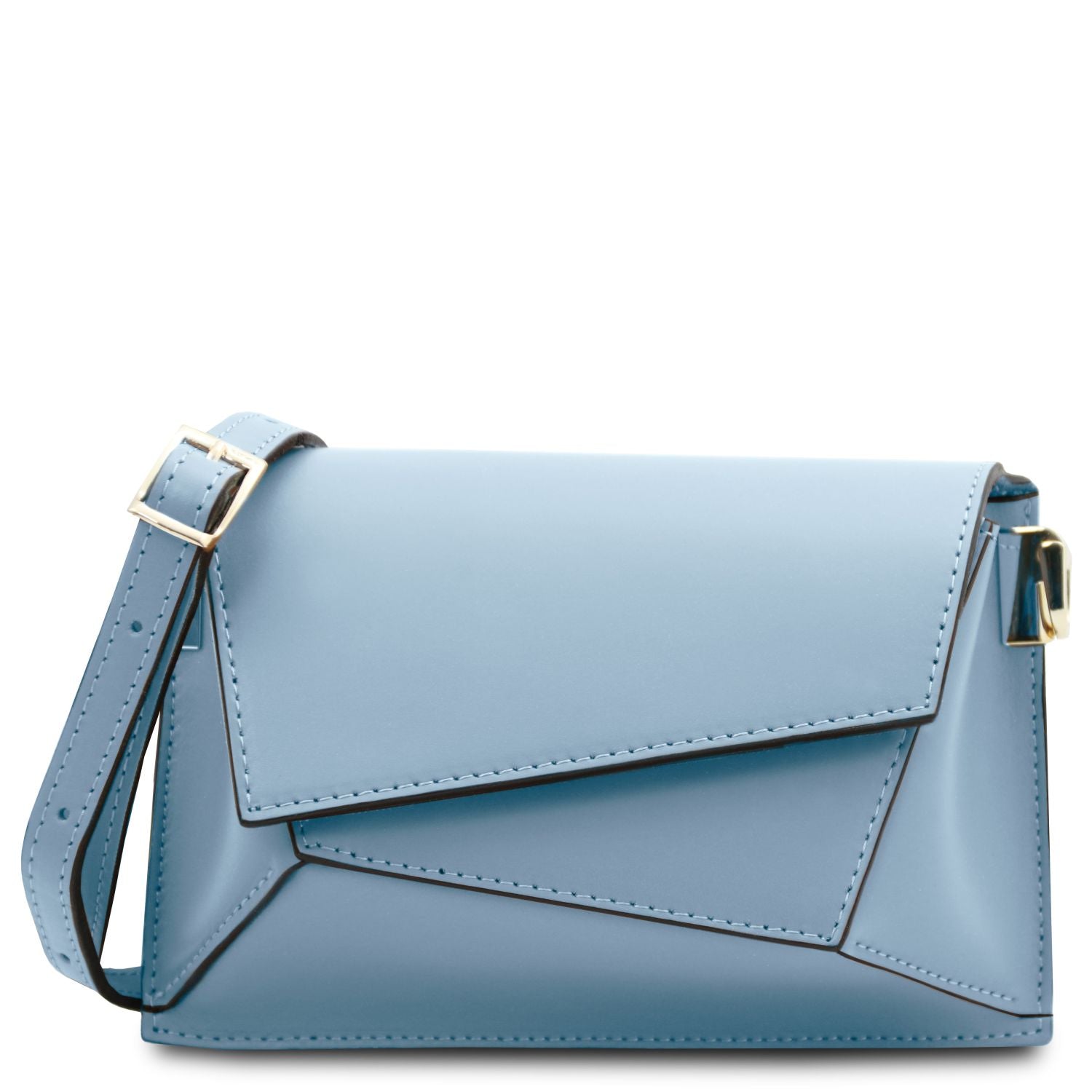 Tuscany Leather TL Bag Axelremsväska #Färg_Azure