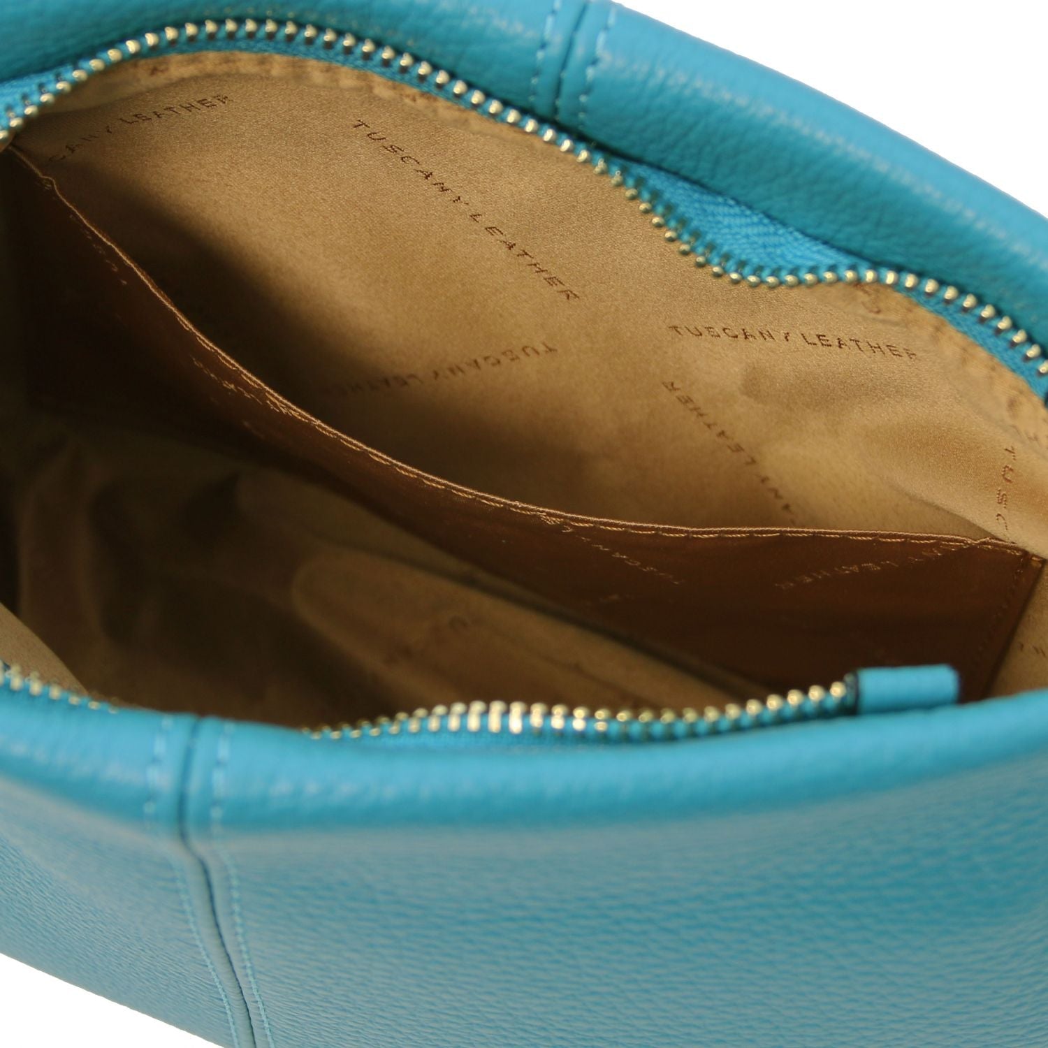 Tuscany Leather TL Bag Axelremsväska #Färg_Turkos
