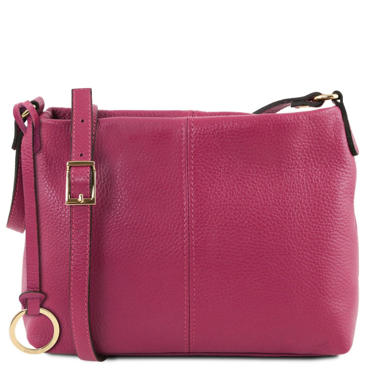 Tuscany Leather TL Bag Axelremsväska #Färg_Fuchsia
