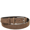 Tuscany Leather Nubuck Läderbälte #Färg_Taupe