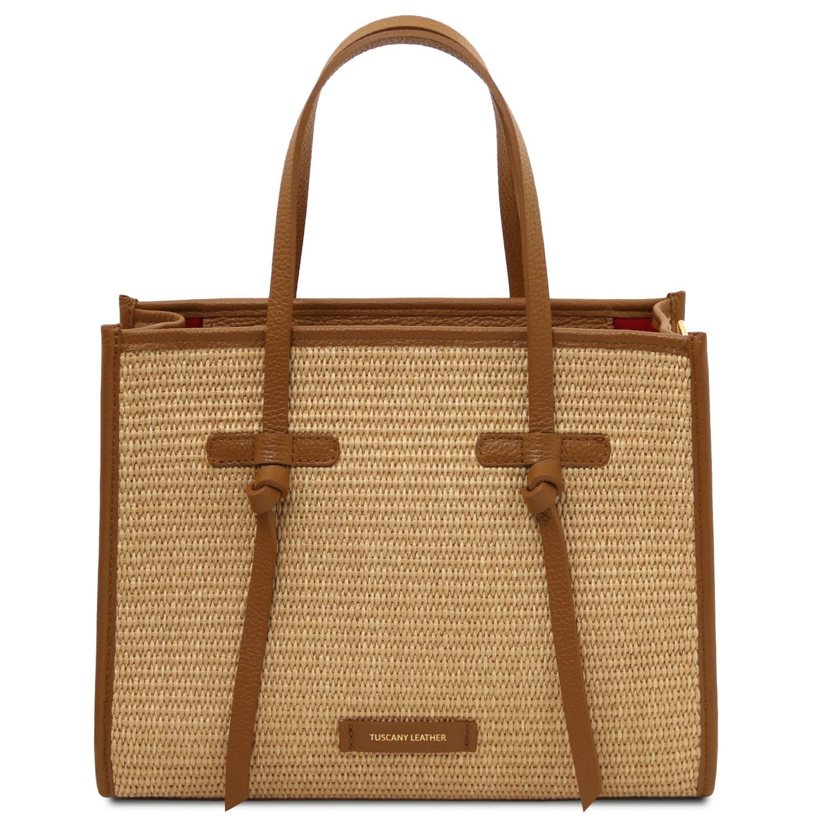 Tuscany Leather Frame Toteväska #Färg_Cognac