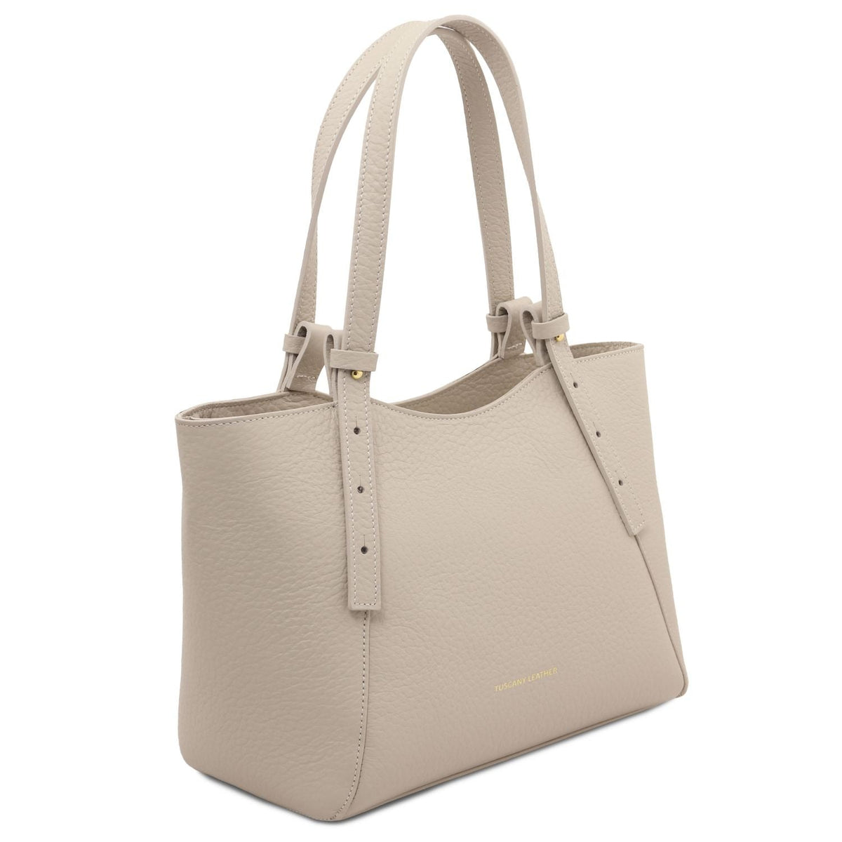 Tuscany Leather Libra Toteväska #Färg_Beige