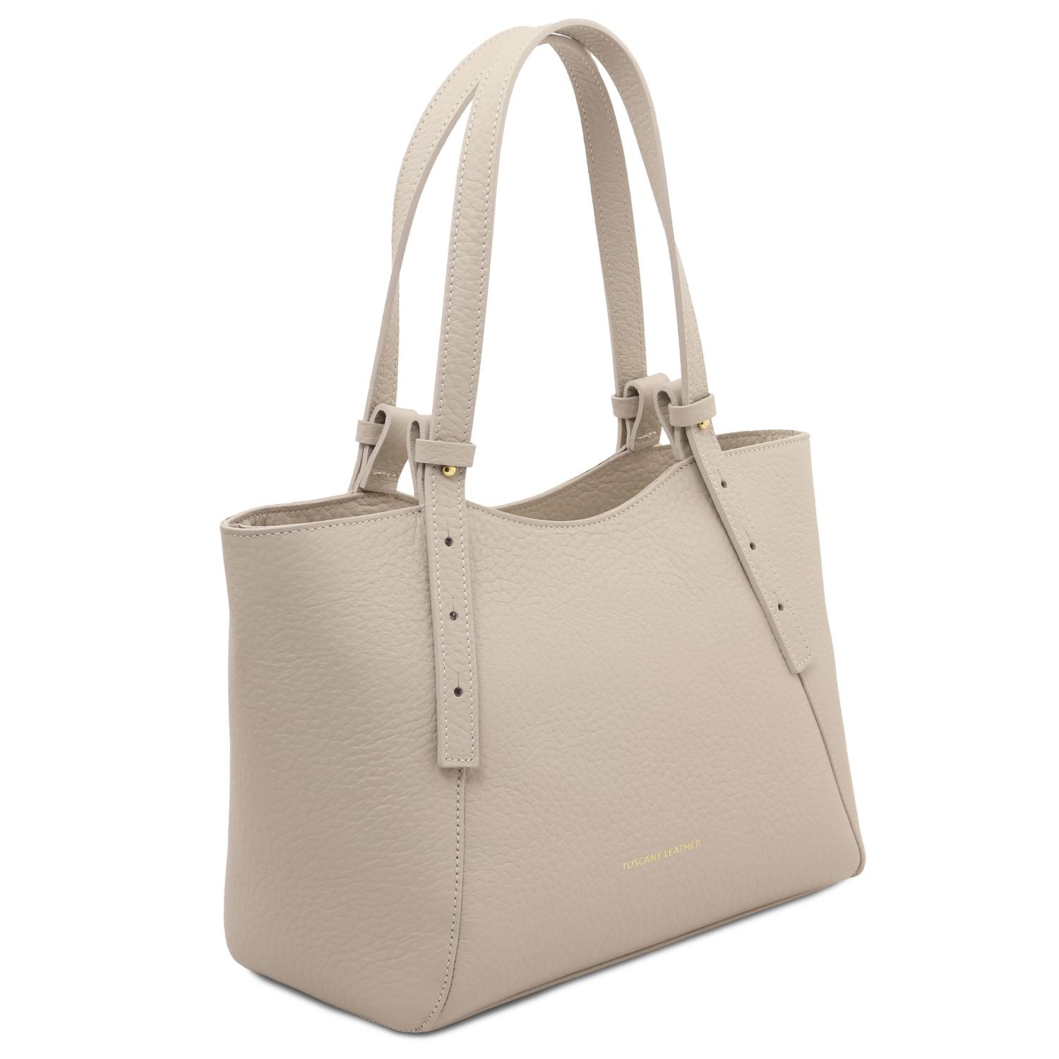 Tuscany Leather Libra Toteväska #Färg_Beige