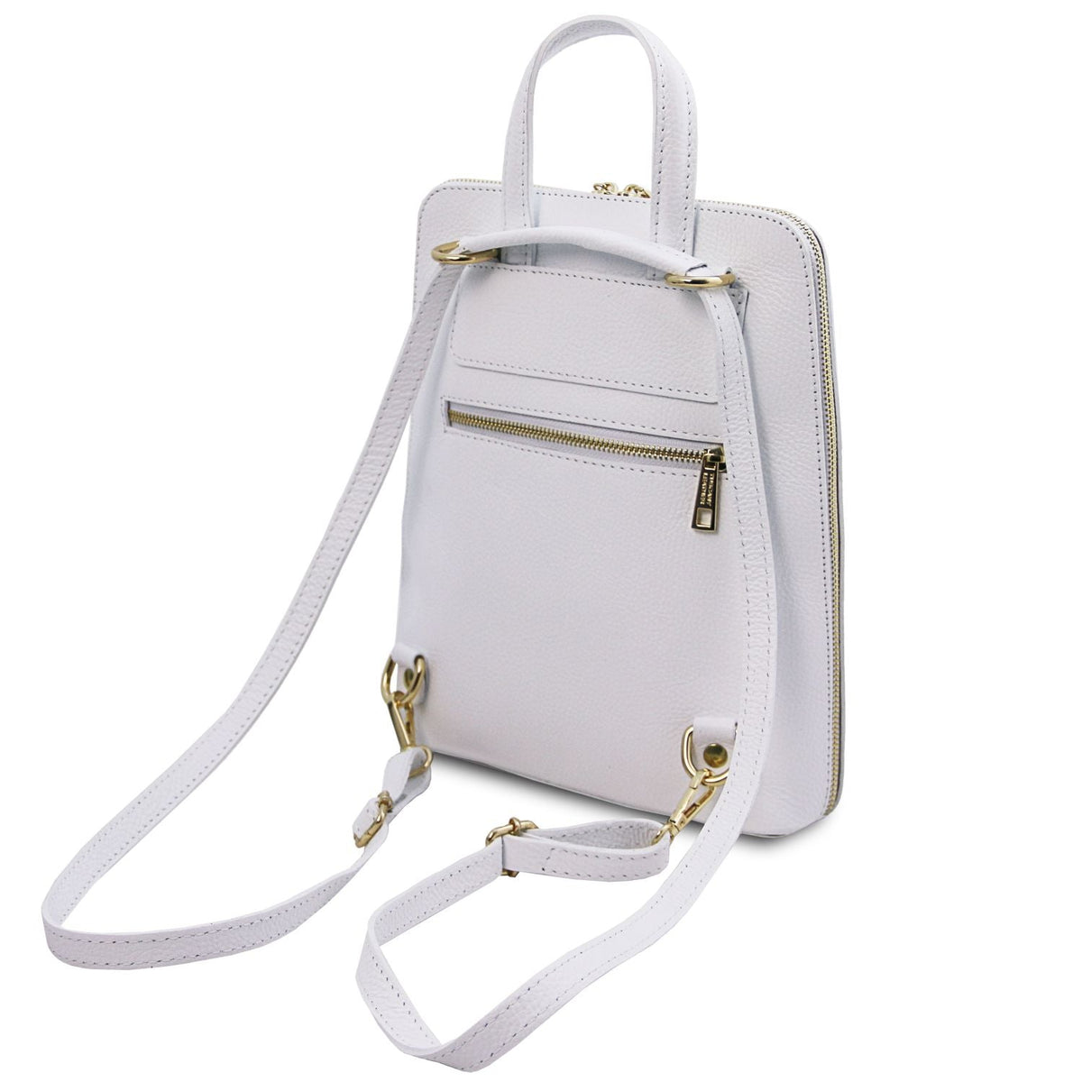 Tuscany Leather TL Bag Ryggsäck #Färg_Vit
