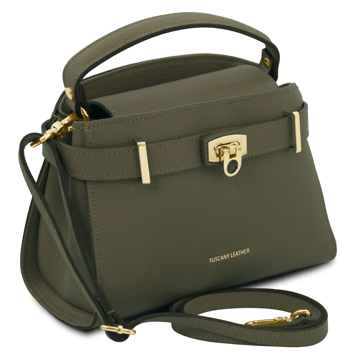 Tuscany Leather Maisy Handväska #Färg_Skogsgrön