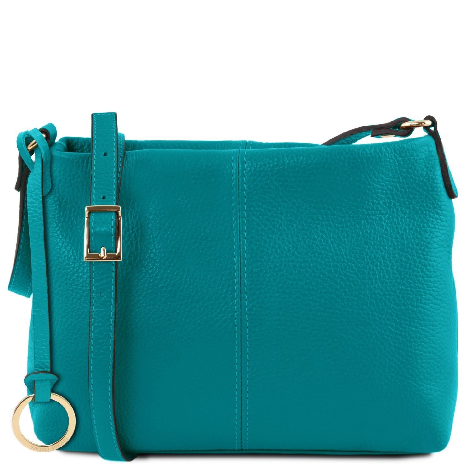 Tuscany Leather TL Bag Axelremsväska #Färg_Turkos