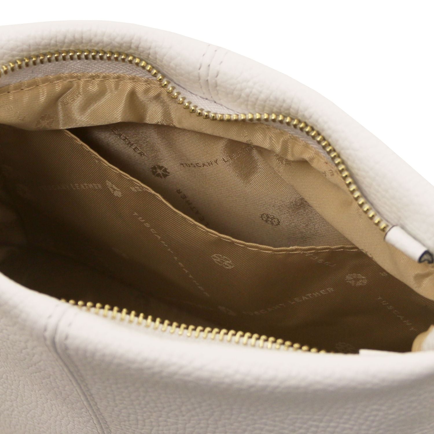 Tuscany Leather TL Bag Axelremsväska #Färg_Vit