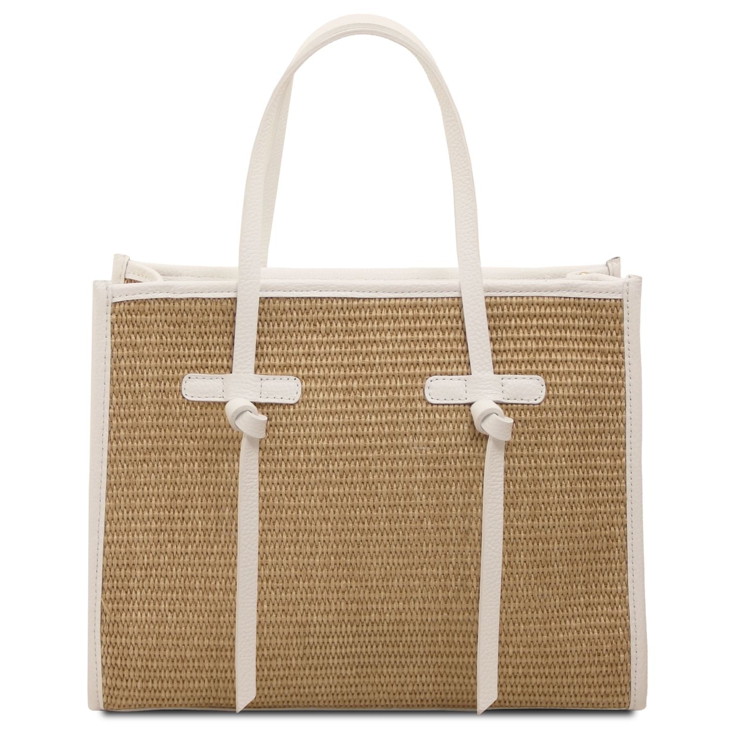 Tuscany Leather Frame Toteväska #Färg_Vit