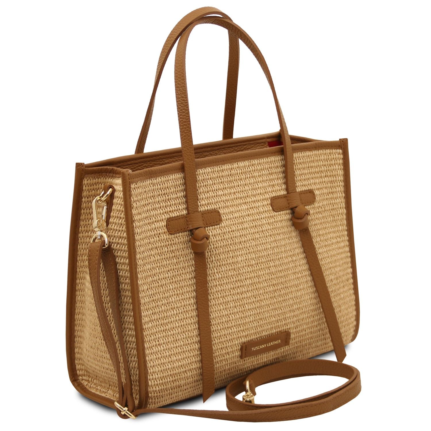 Tuscany Leather Frame Toteväska #Färg_Cognac