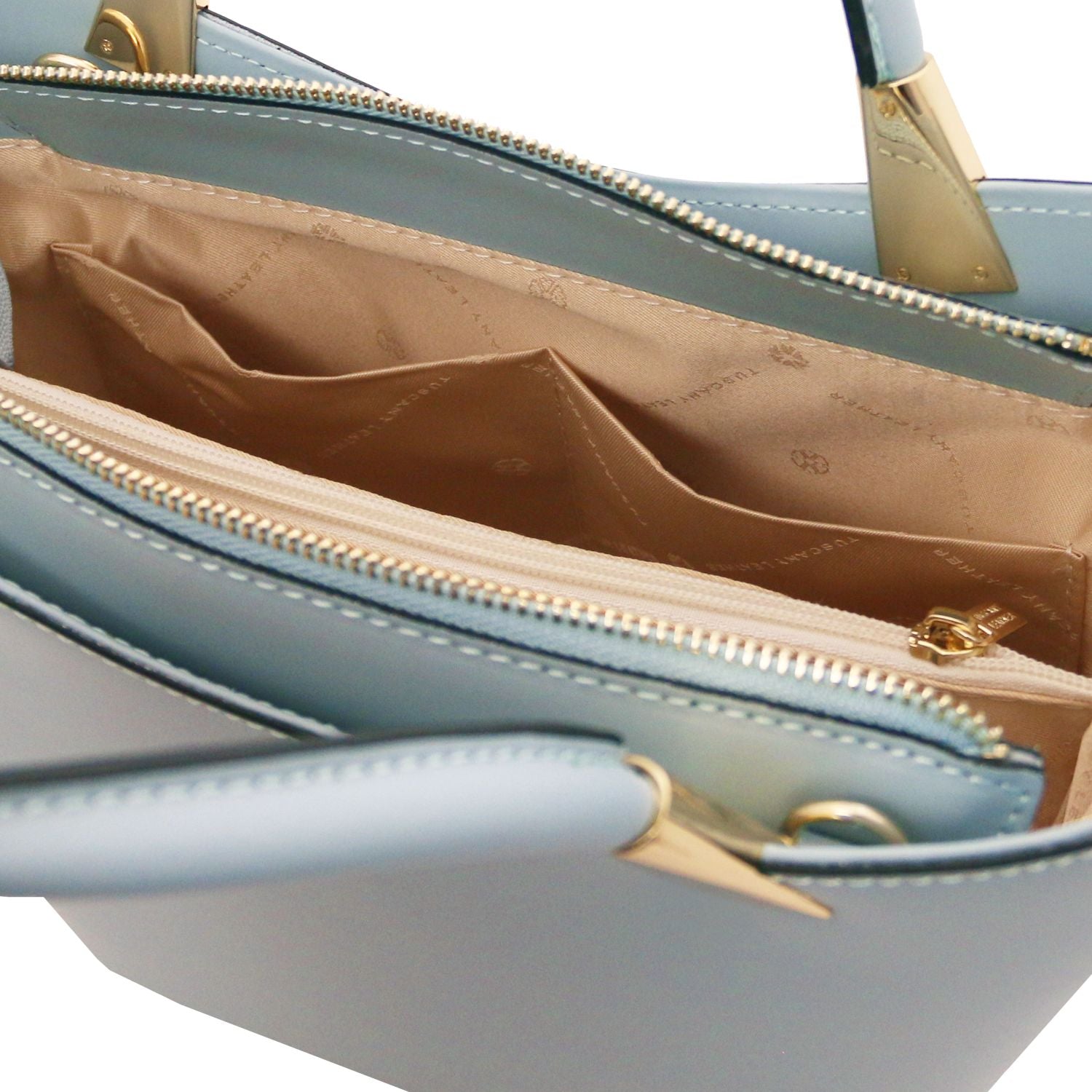 Tuscany Leather TL Bag Handväska #Färg_Ljusblå