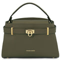 Tuscany Leather Maisy Handväska #Färg_Skogsgrön