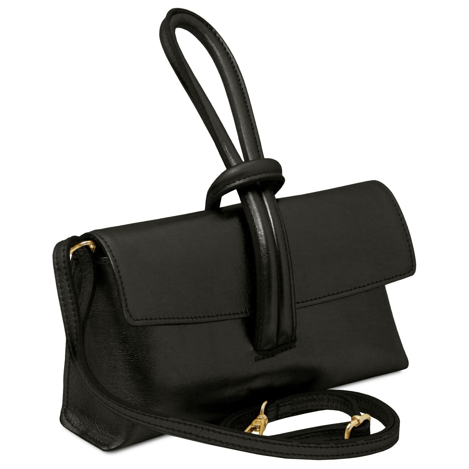 Tuscany Leather TL Bag Clutchväska #Färg_Svart
