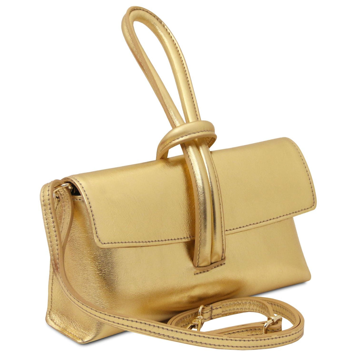 Tuscany Leather TL Bag Clutchväska #Färg_Guld