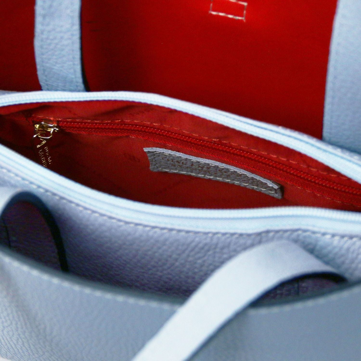 Tuscany Leather Agatha Handväska #Färg_Ljusblå