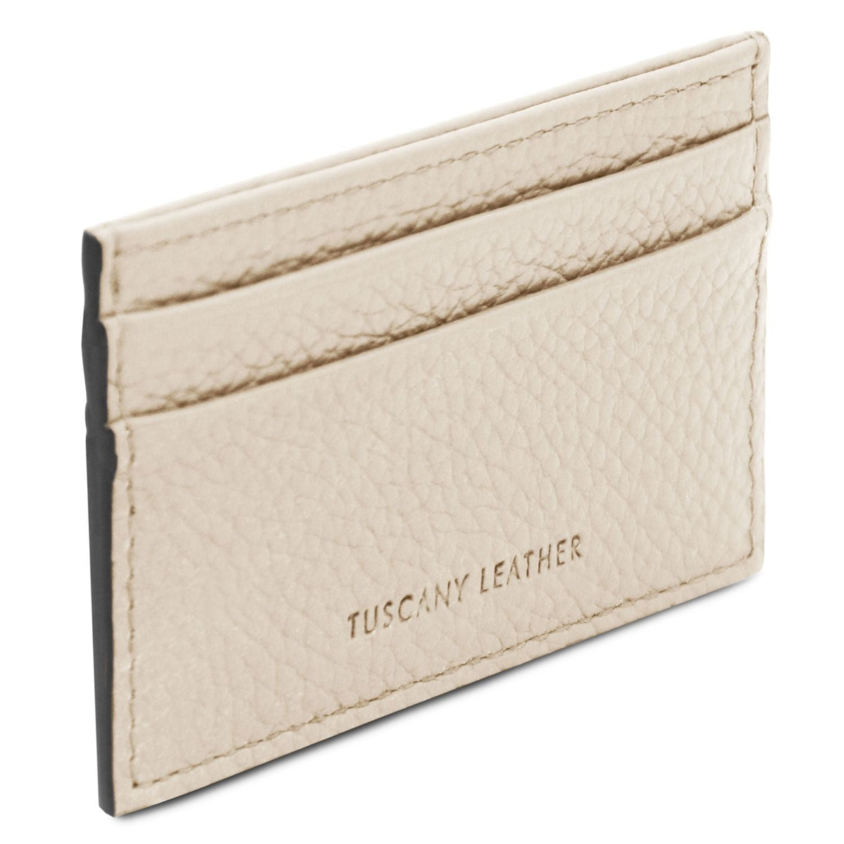 Tuscany Leather Classic Korthållare #Färg_Beige