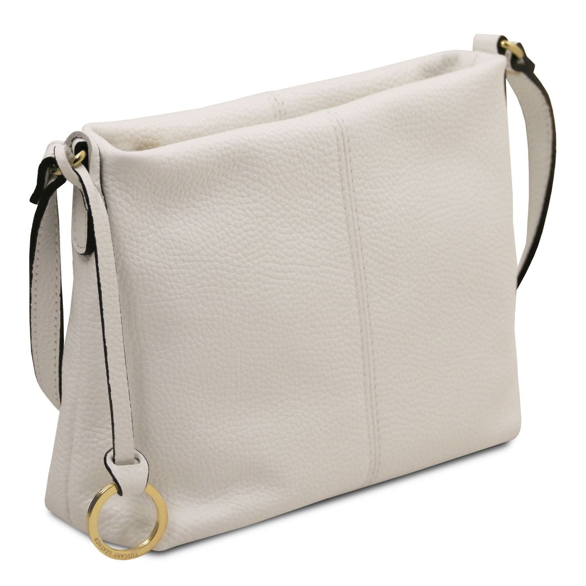Tuscany Leather TL Bag Axelremsväska #Färg_Vit