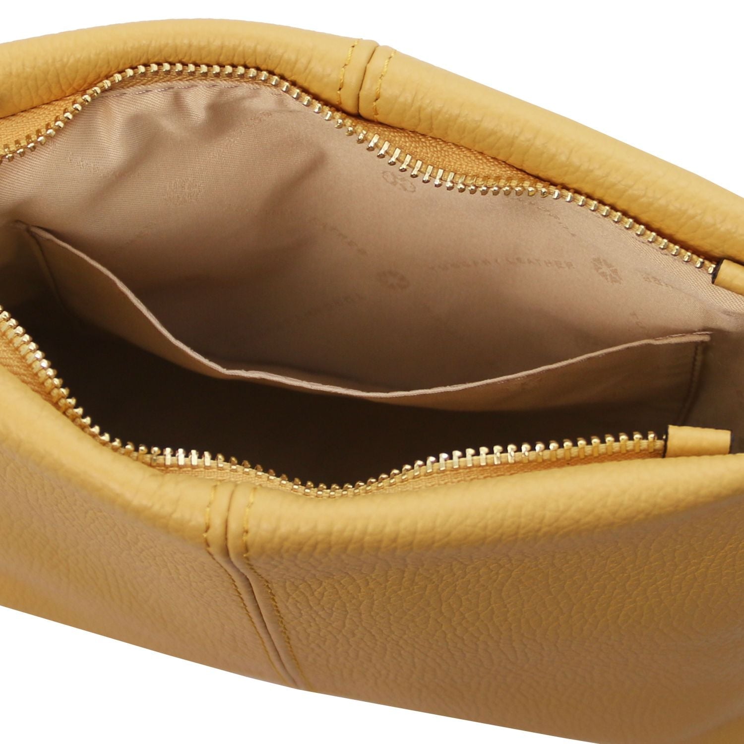 Tuscany Leather TL Bag Axelremsväska #Färg_Pastellgul