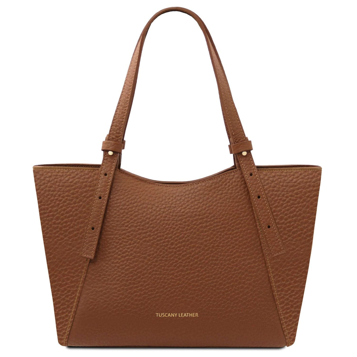 Tuscany Leather Libra Toteväska #Färg_Cognac