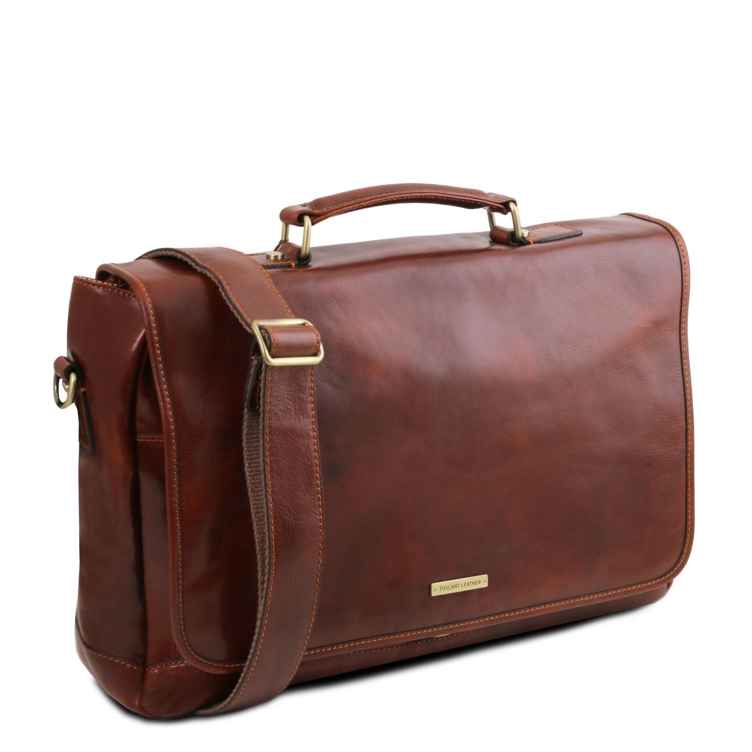 Tuscany Leather Mantova Portfölj #Färg_Cognac