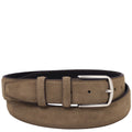 Tuscany Leather Casual Suede Läderbälte #Färg_Taupe