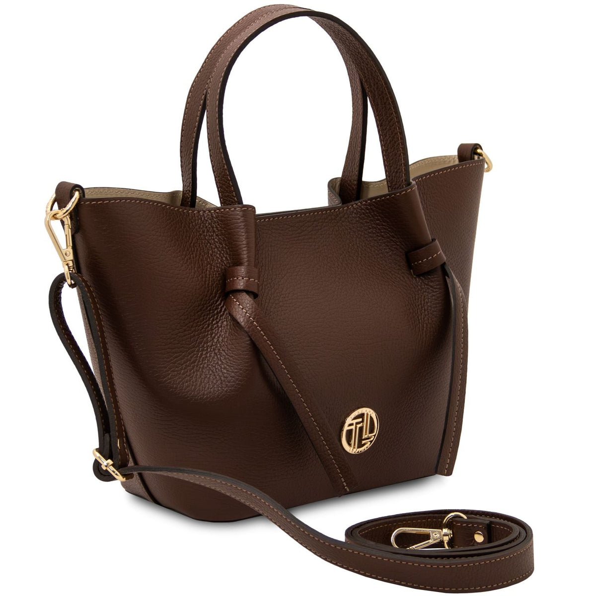 Tuscany Leather Legame S Handväska #Färg_Kaffe