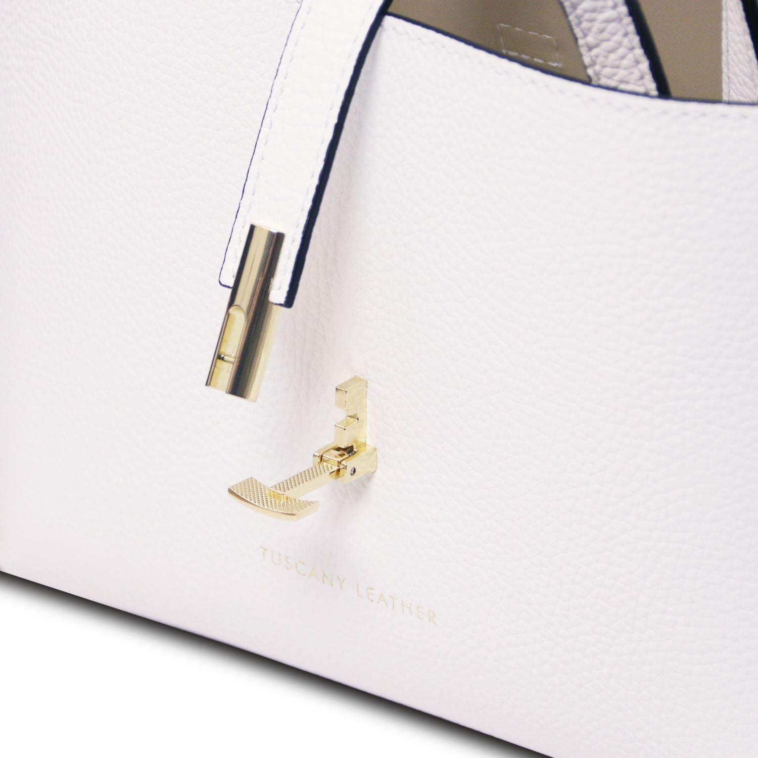 Tuscany Leather Agatha Handväska #Färg_Vit