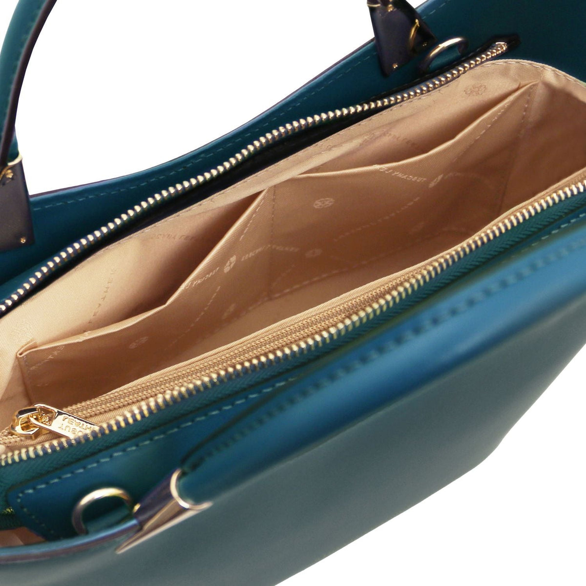 Tuscany Leather TL Bag Handväska #Färg_Teal
