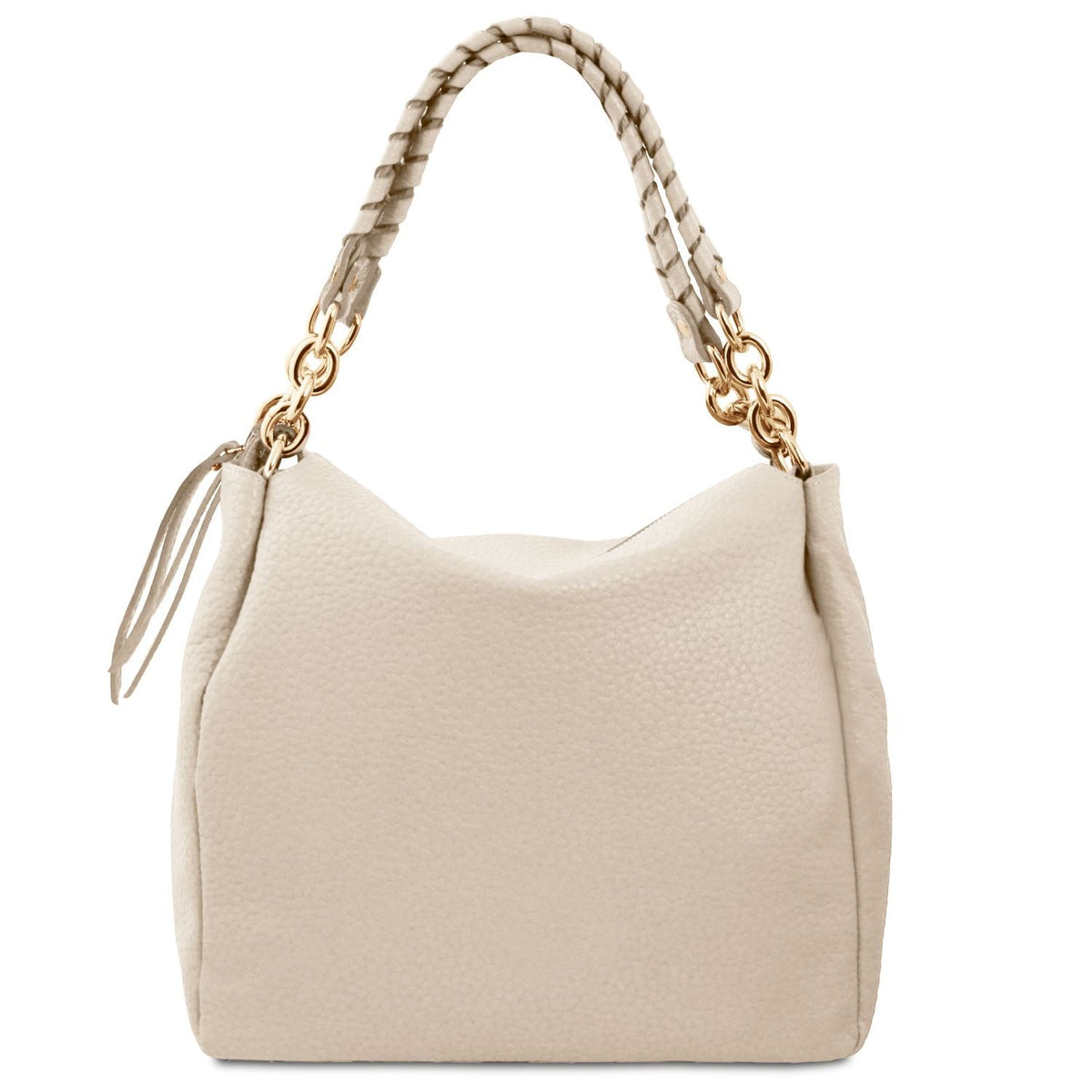Tuscany Leather Amy Shoppingväska #Färg_Beige