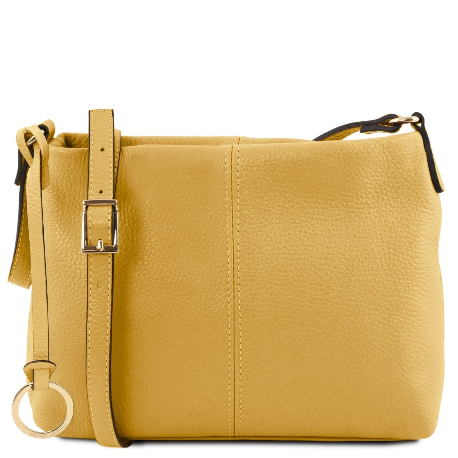 Tuscany Leather TL Bag Axelremsväska #Färg_Pastellgul