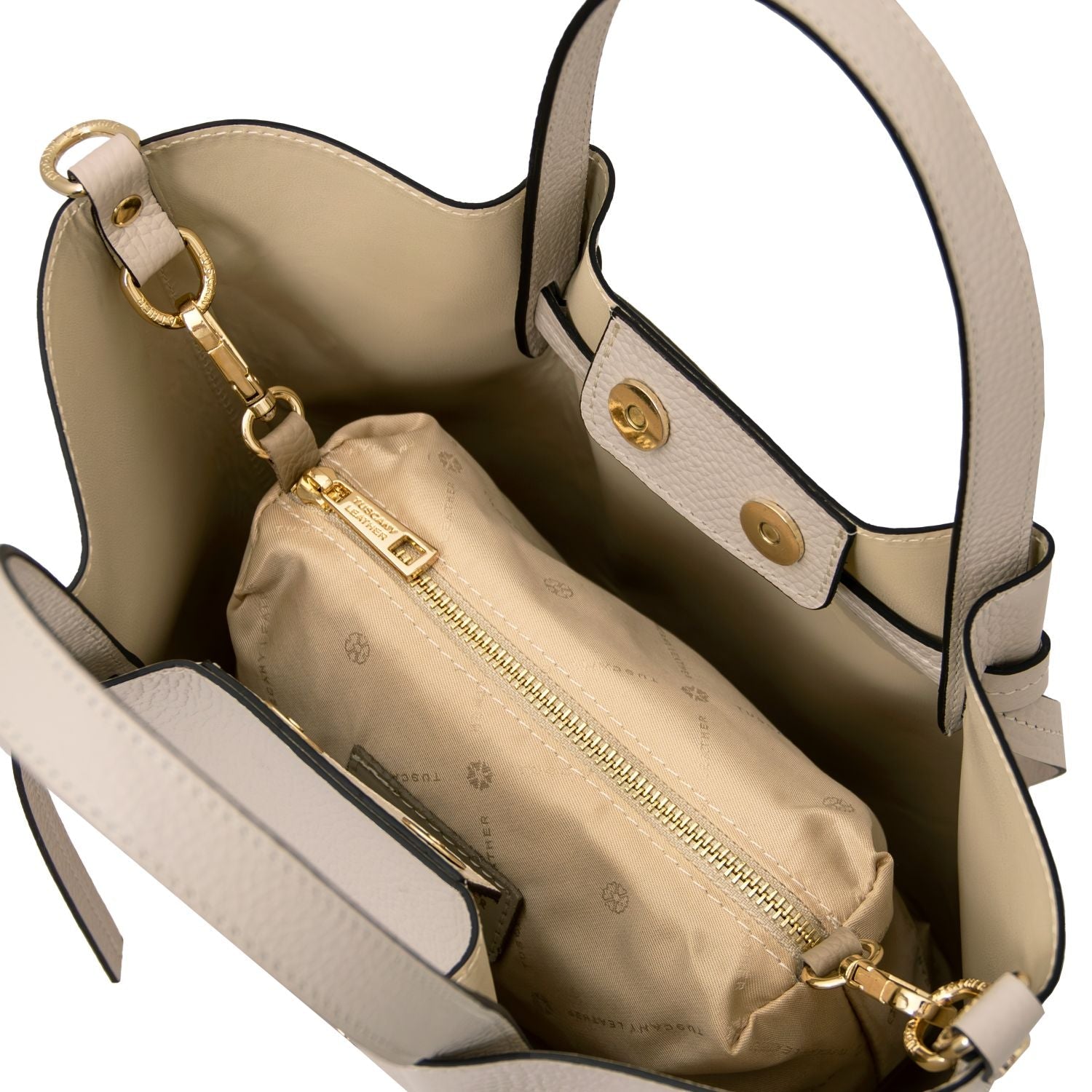 Tuscany Leather Legame S Handväska #Färg_Beige