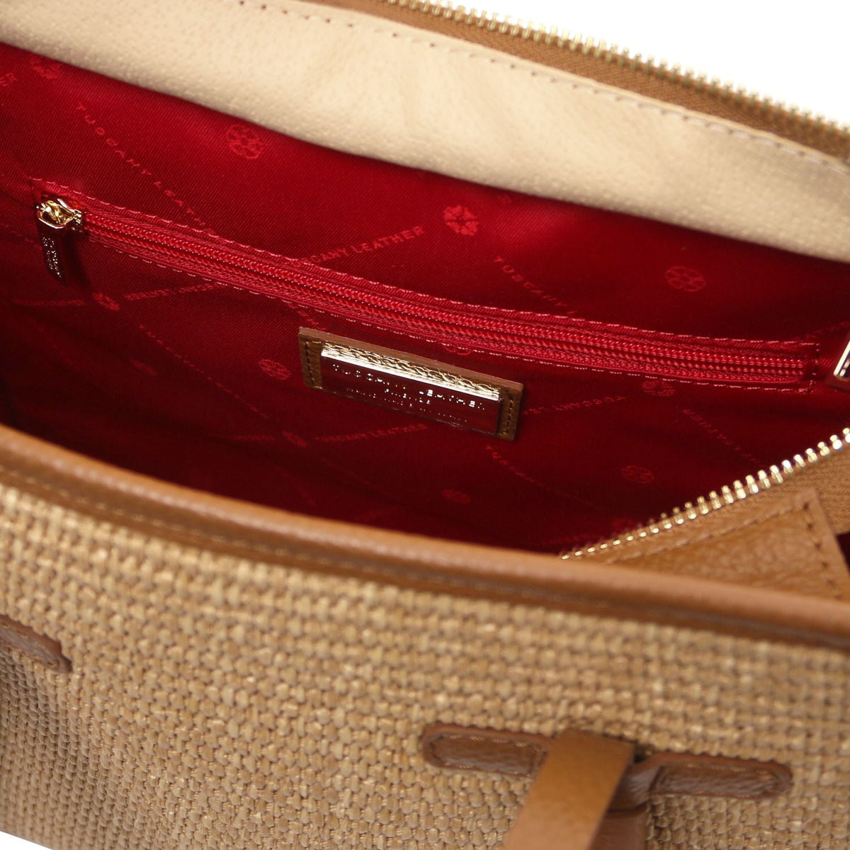 Tuscany Leather Frame Toteväska #Färg_Cognac