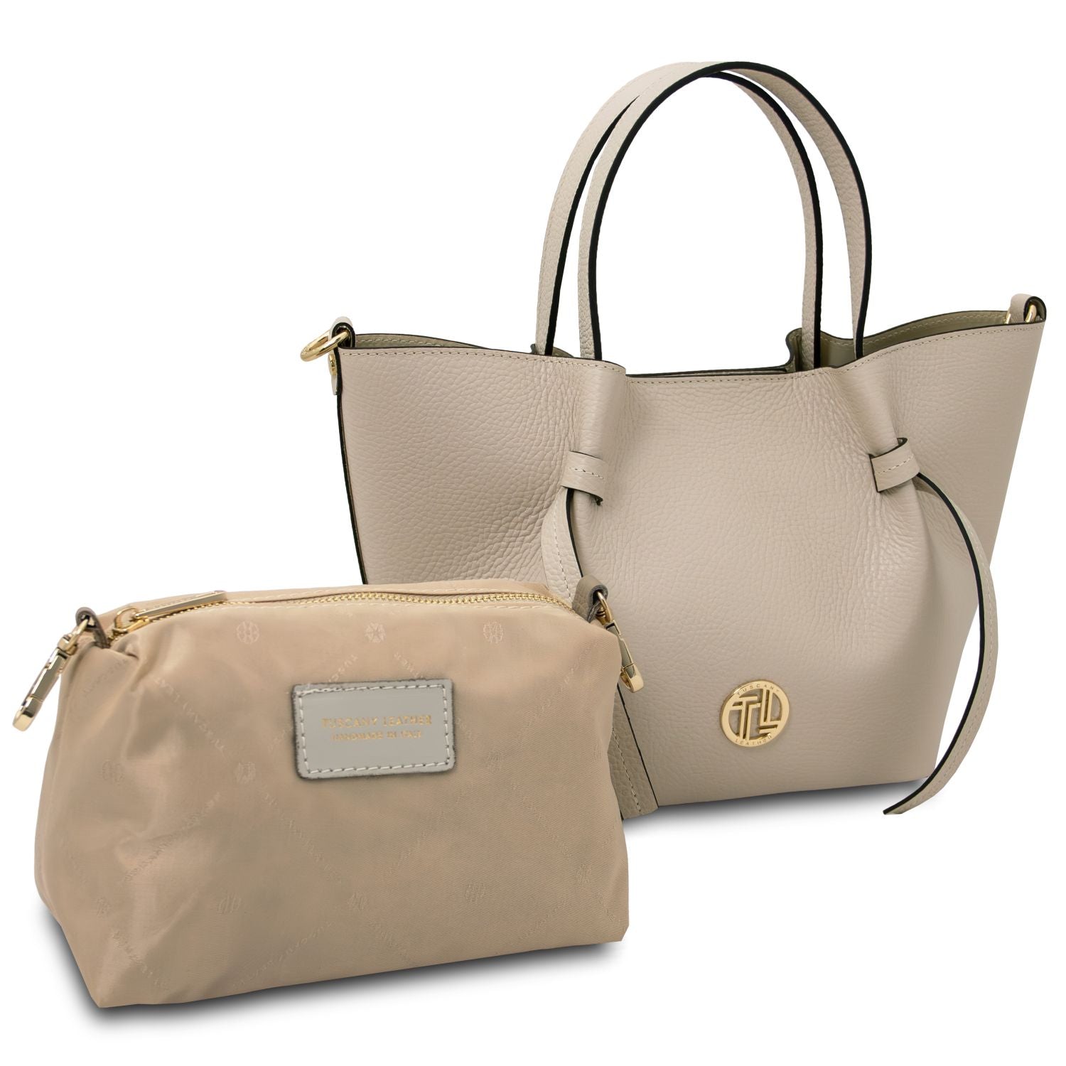 Tuscany Leather Legame S Handväska #Färg_Beige