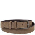 Tuscany Leather Casual Suede Läderbälte #Färg_Taupe