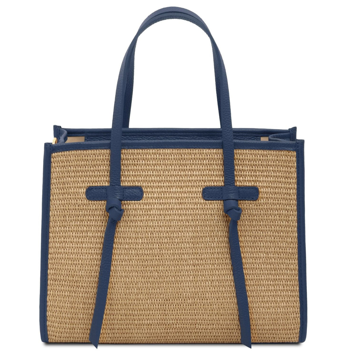 Tuscany Leather Frame Toteväska #Färg_Blå