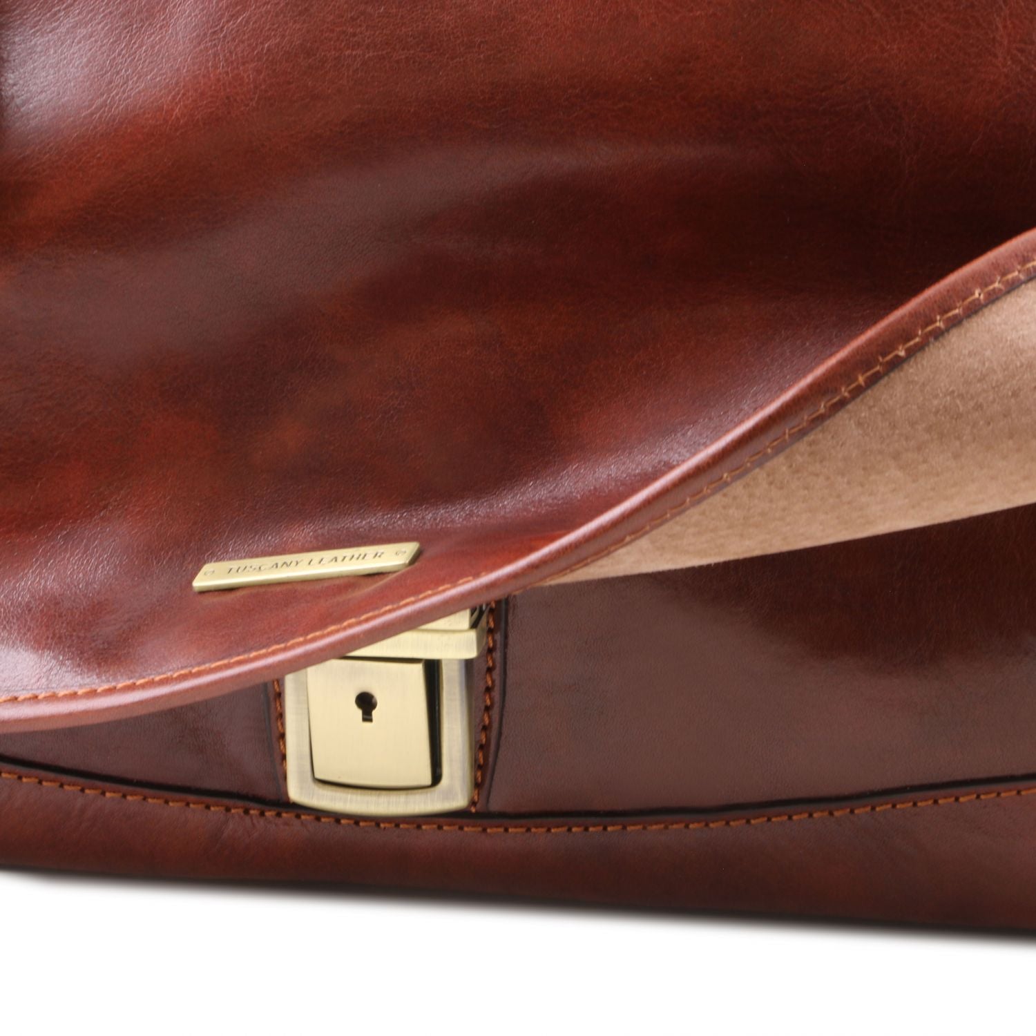 Tuscany Leather Mantova Portfölj #Färg_Cognac